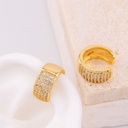 Aretes earcuff baño 18k