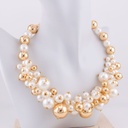 Collar de perlas baño 18k