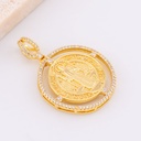 DIje micropave religioso baño de 18k