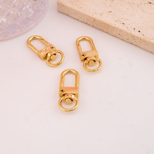 Broche baño 18k
