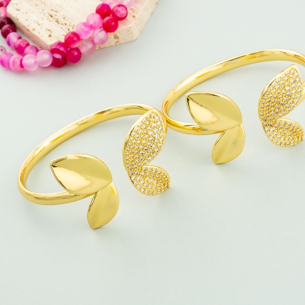 PULSERA MARIPOSA BAÑO 18K