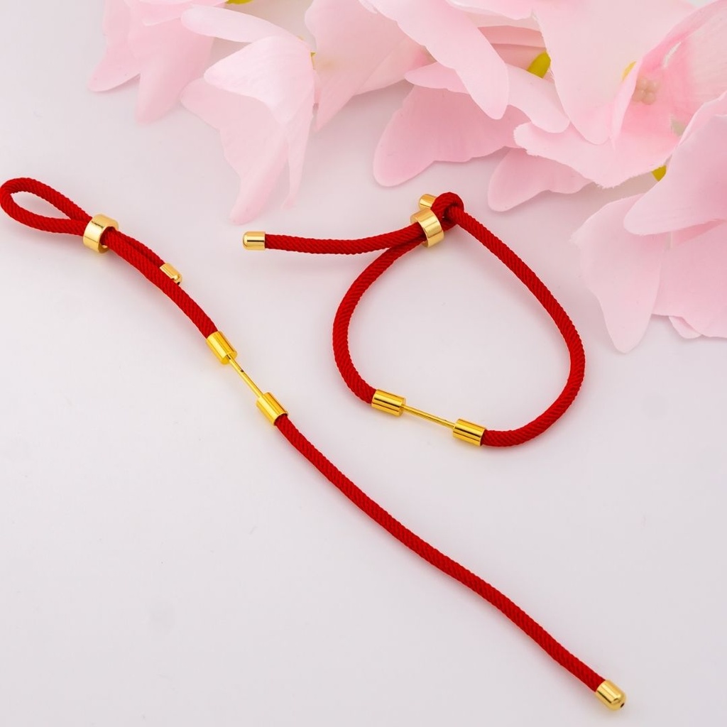 Pulsera ajustable baño 18k