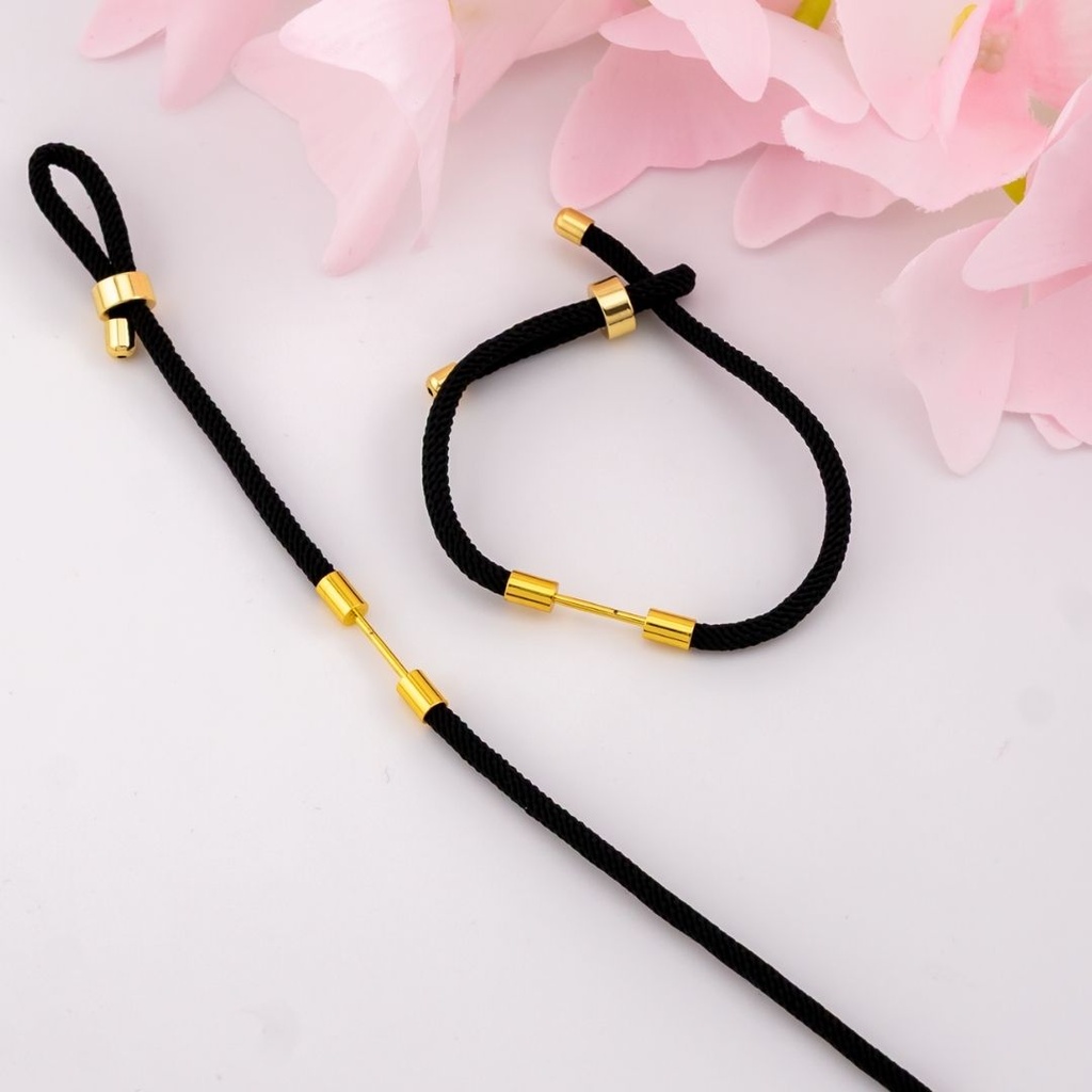 Pulsera ajustable baño 18k