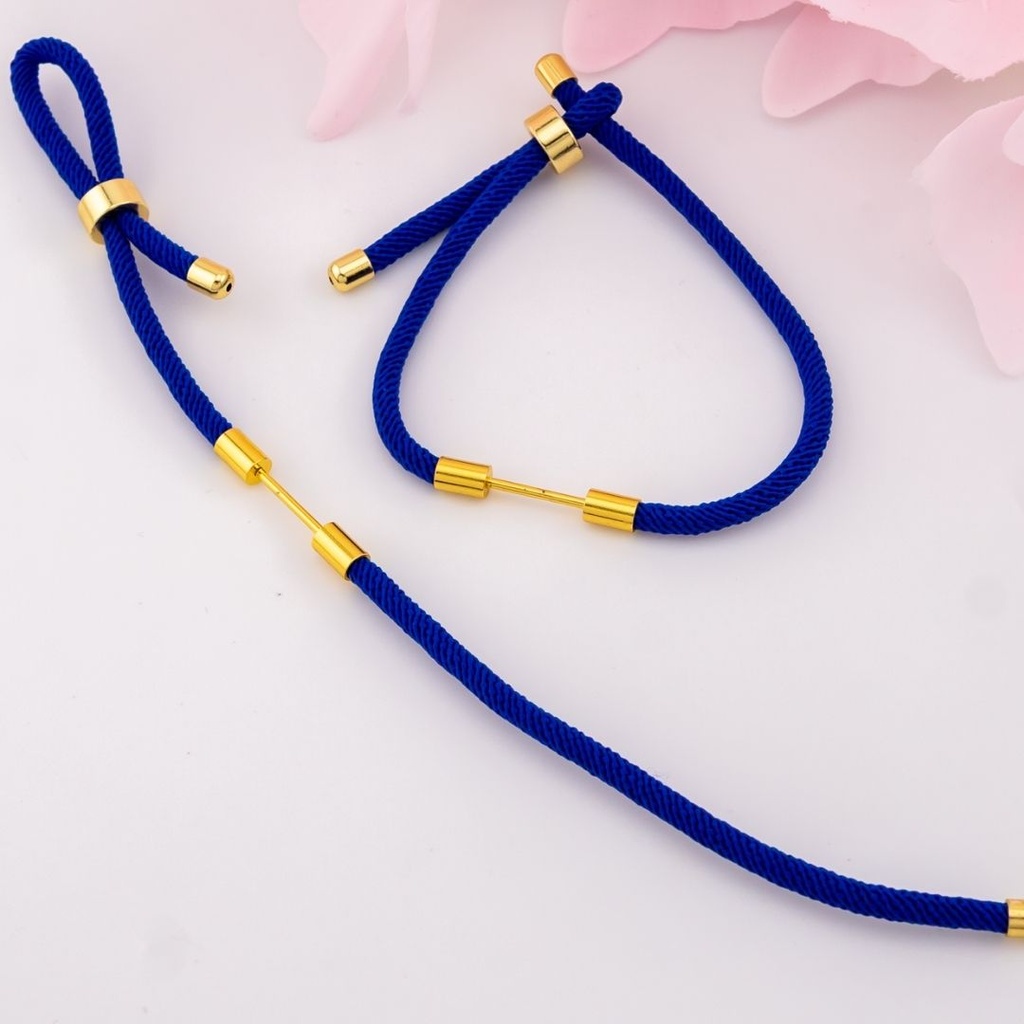 Pulsera ajustable baño 18k