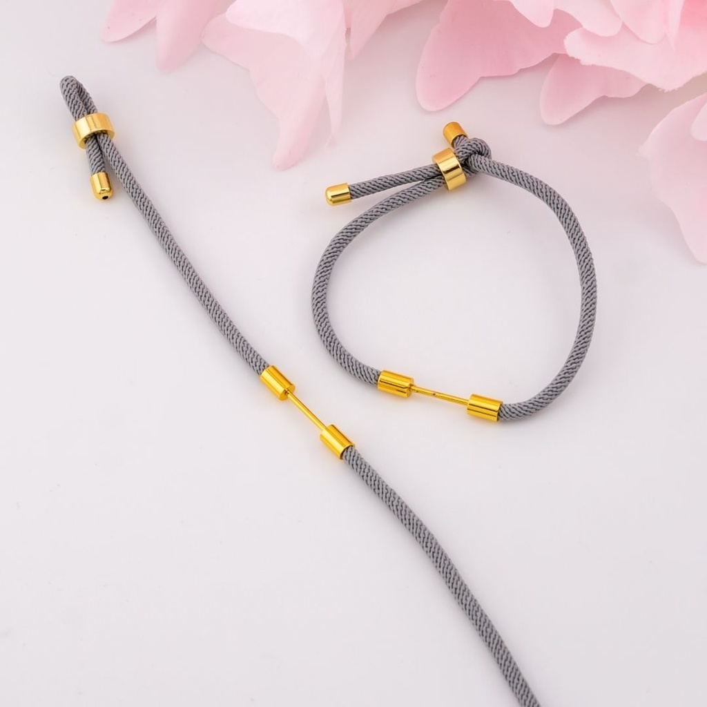 Pulsera ajustable baño 18k