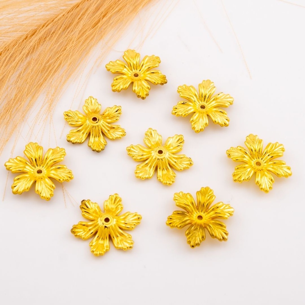 Flor acrilica pequeña bolsita 10gr 