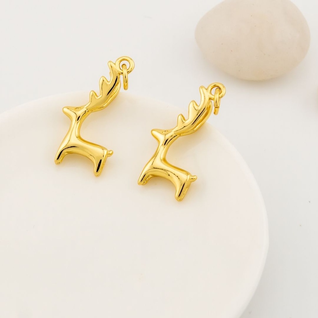  Dije navideño reno baño 18k