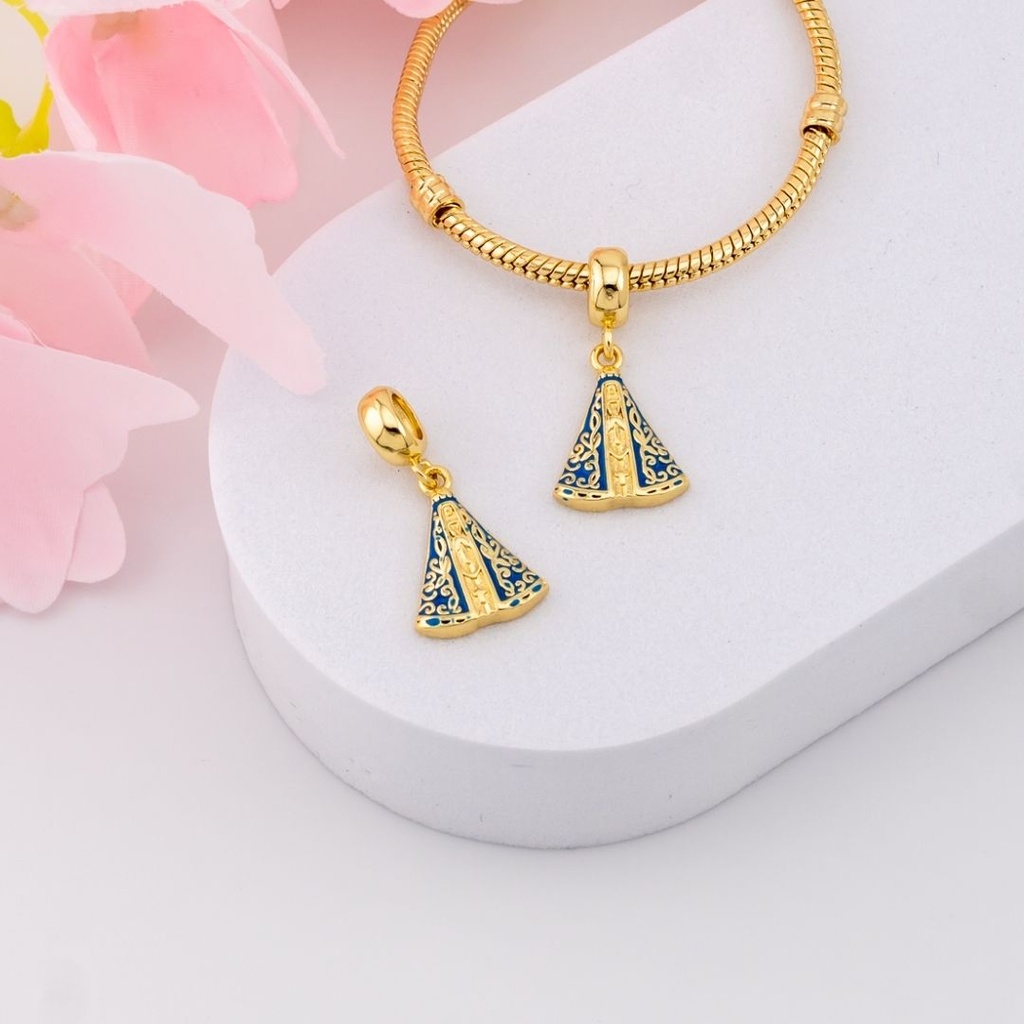 Charm VIRGEN SUYAPA baño 18k