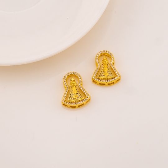 Dije religioso Virgen de Suyapa en micropave