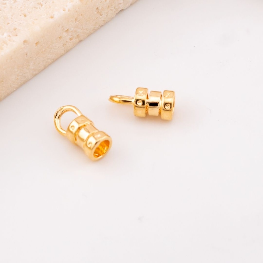 Terminal para cordon baño 18k