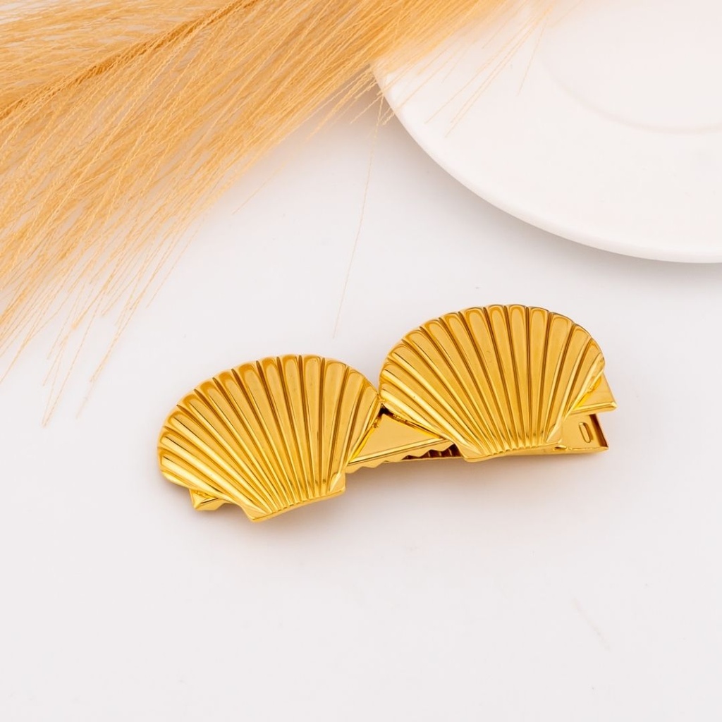 Gancho de pelo de concha de mar acero inoxidable