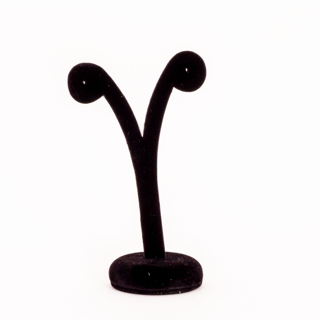 Exhibidor para aretes negro