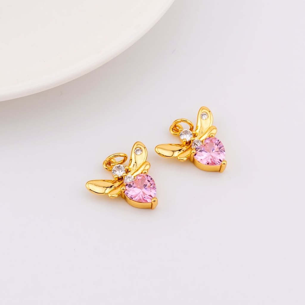 DIje luciernaga micropave baño de 18k