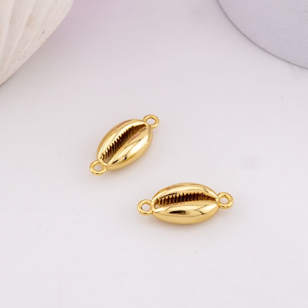 Enlace caracol baño 18k