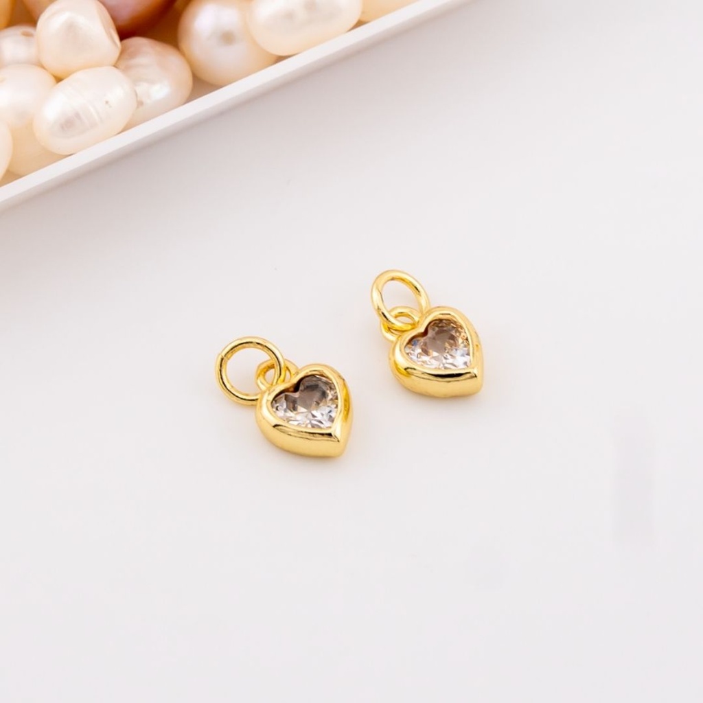 Dije mini con micropave baño 18k