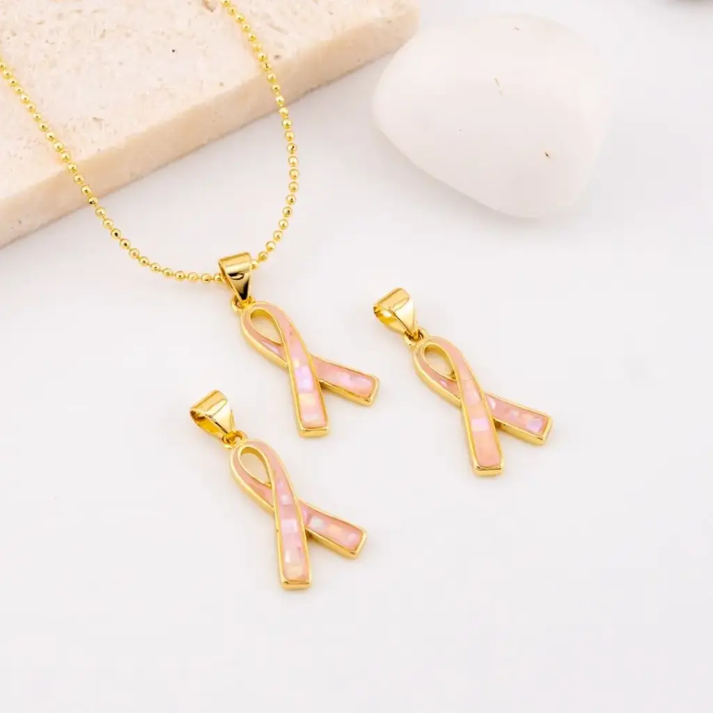 Dije chongo cancer concha de nacar baño 18k