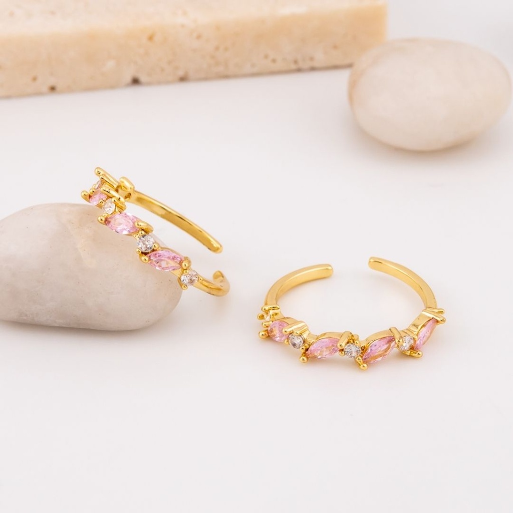Anillo Ajustable  baño 18k