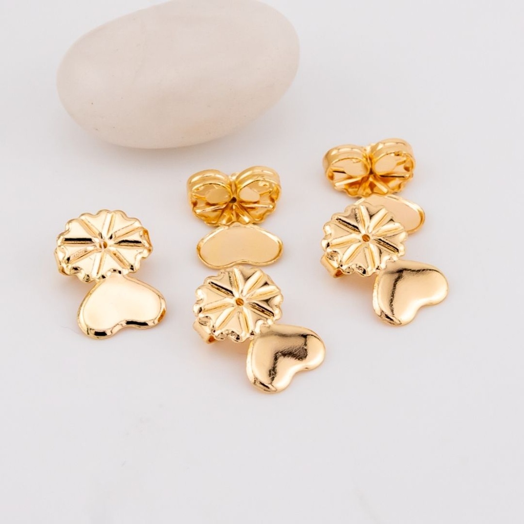 Tapones para aretes en goldfilled