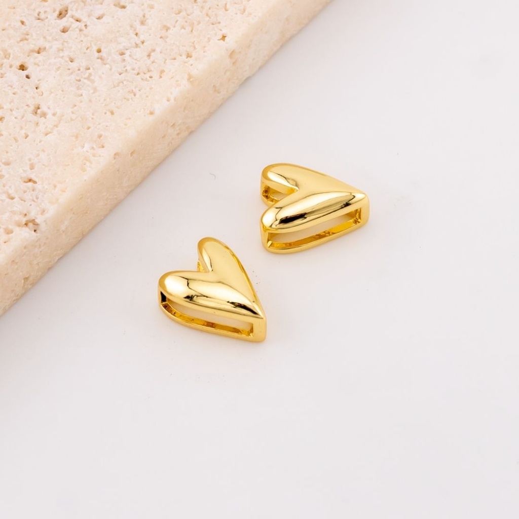 Separador corazón baño 18k