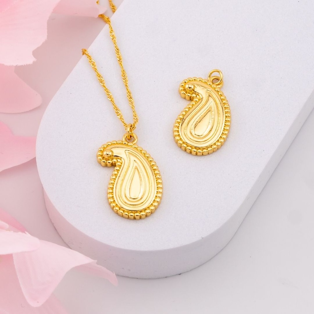 Dije de gota baño 18k