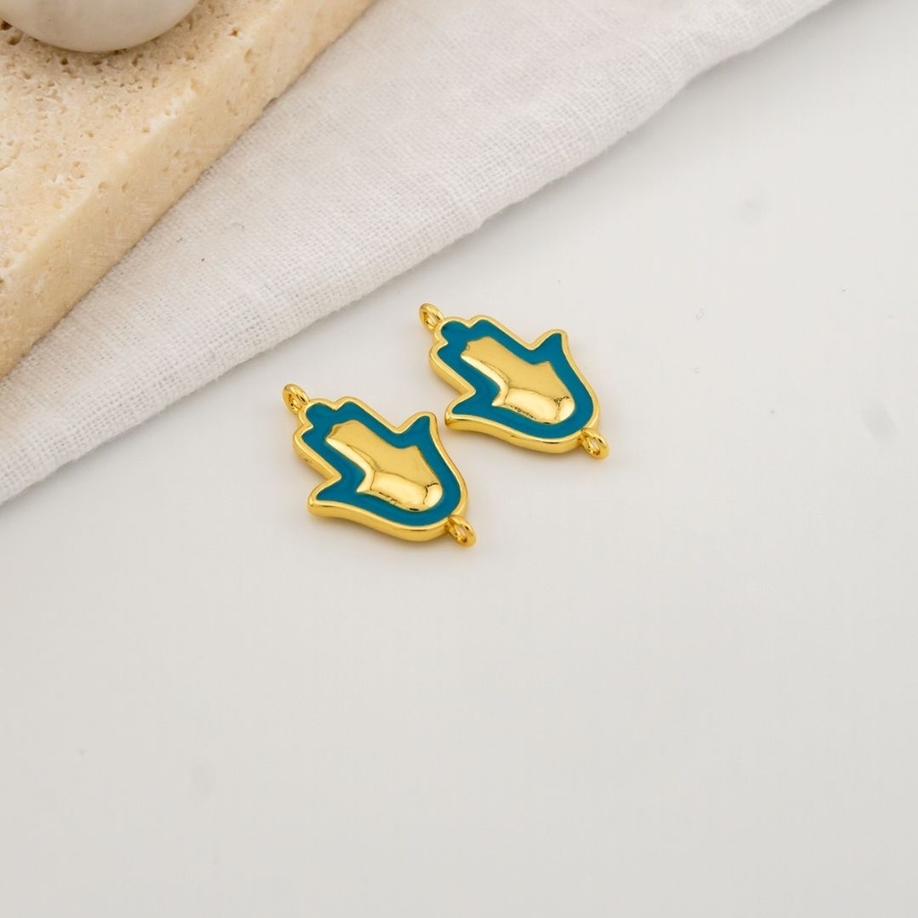 Enlace mano hansa baño 18k