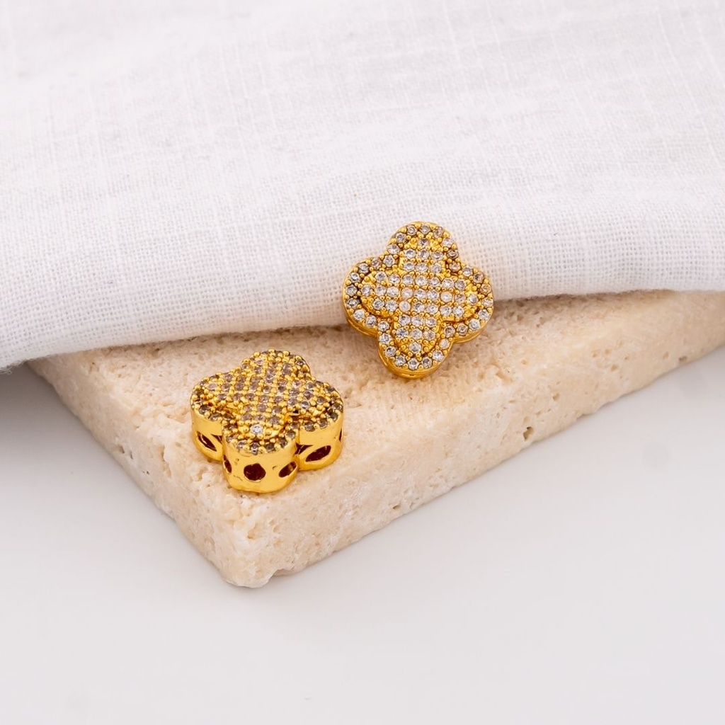 Separador micropave trebol  baño 18k