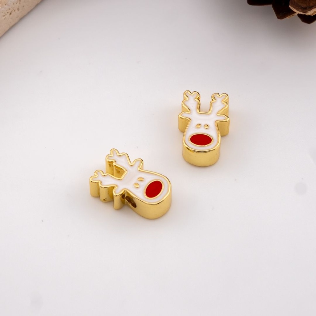 Separador navideño botal  baño 18k