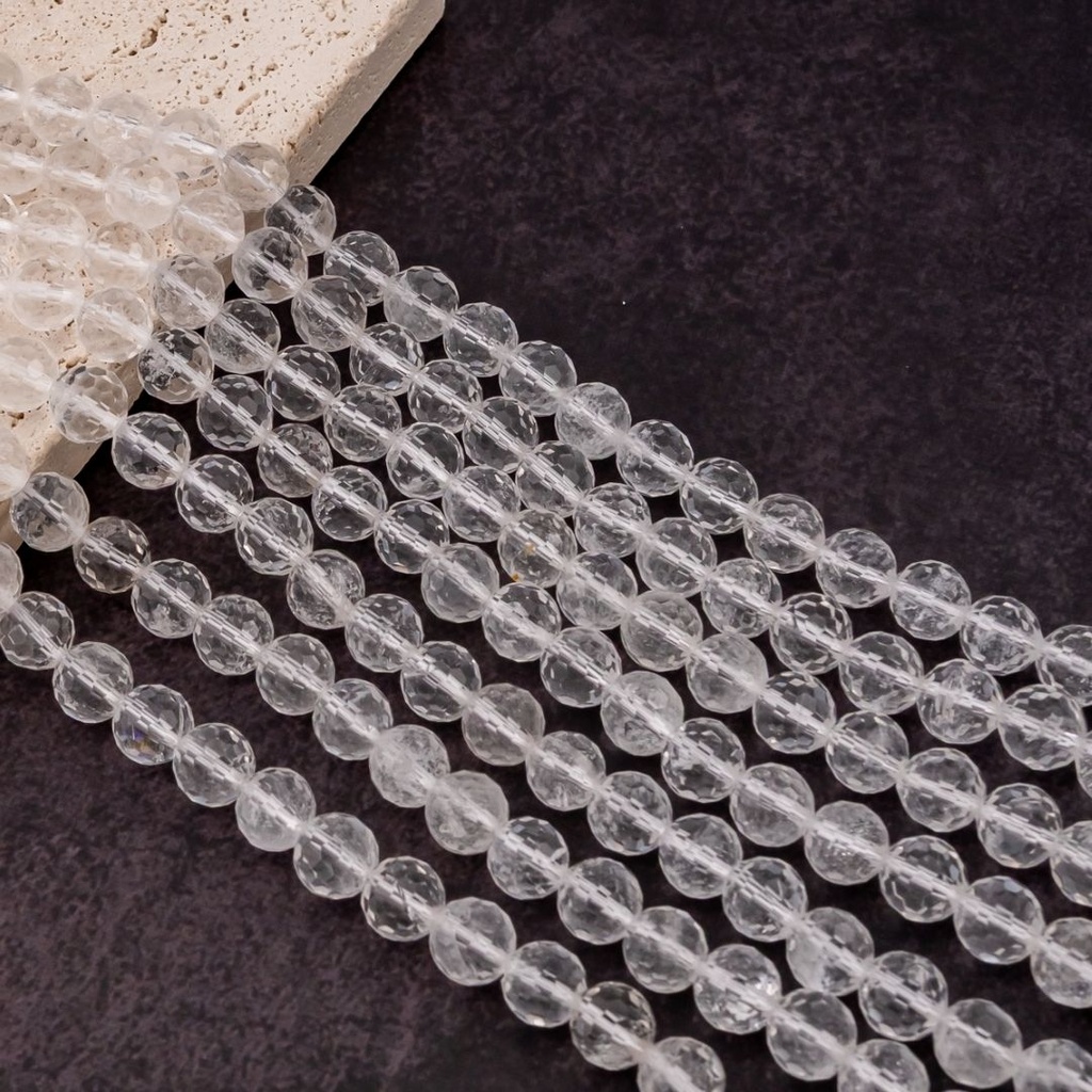 Quarzo Facetado 8mm