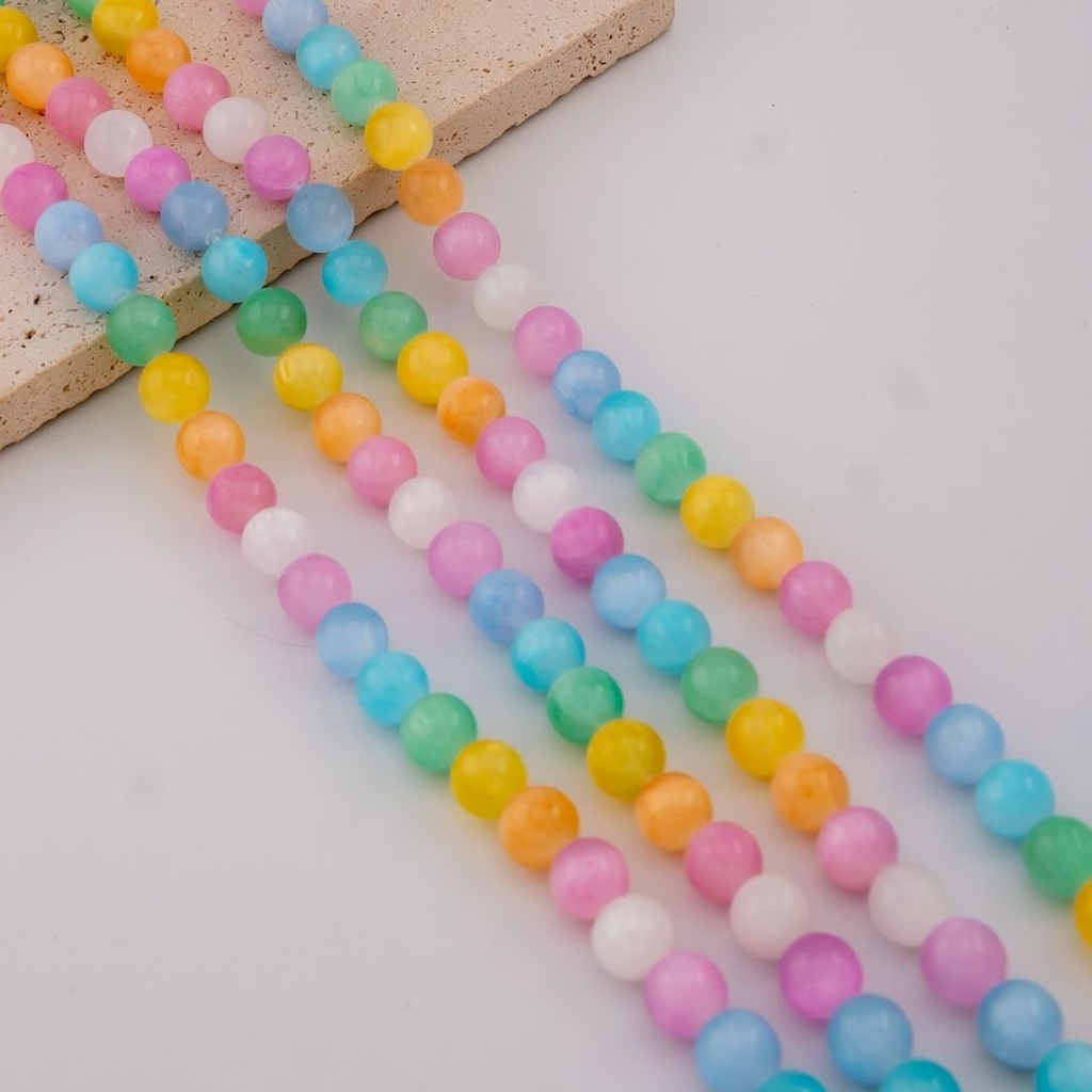 Ojo de Gato Opaco Multicolor 8mm