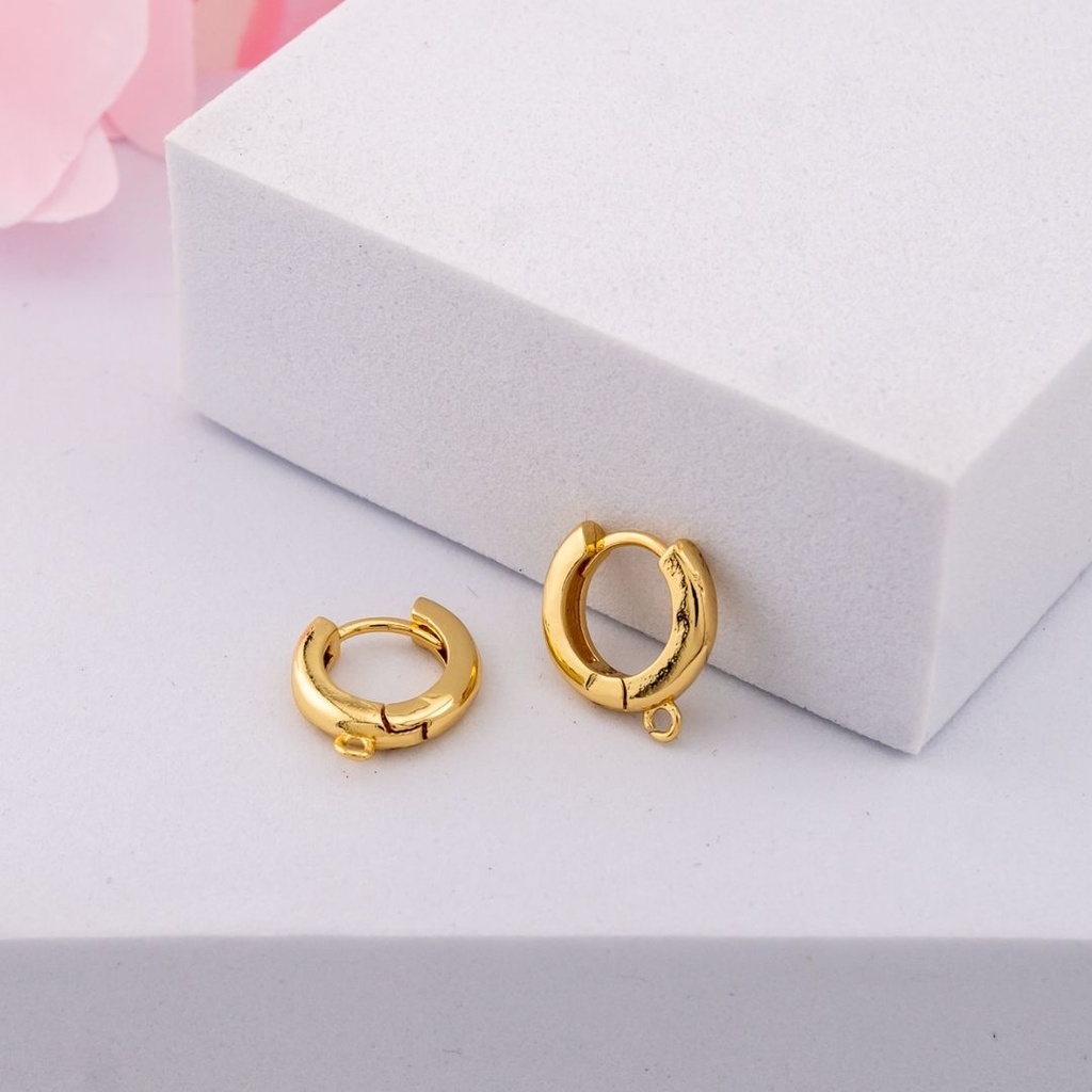 Patente de argollas baño 18k