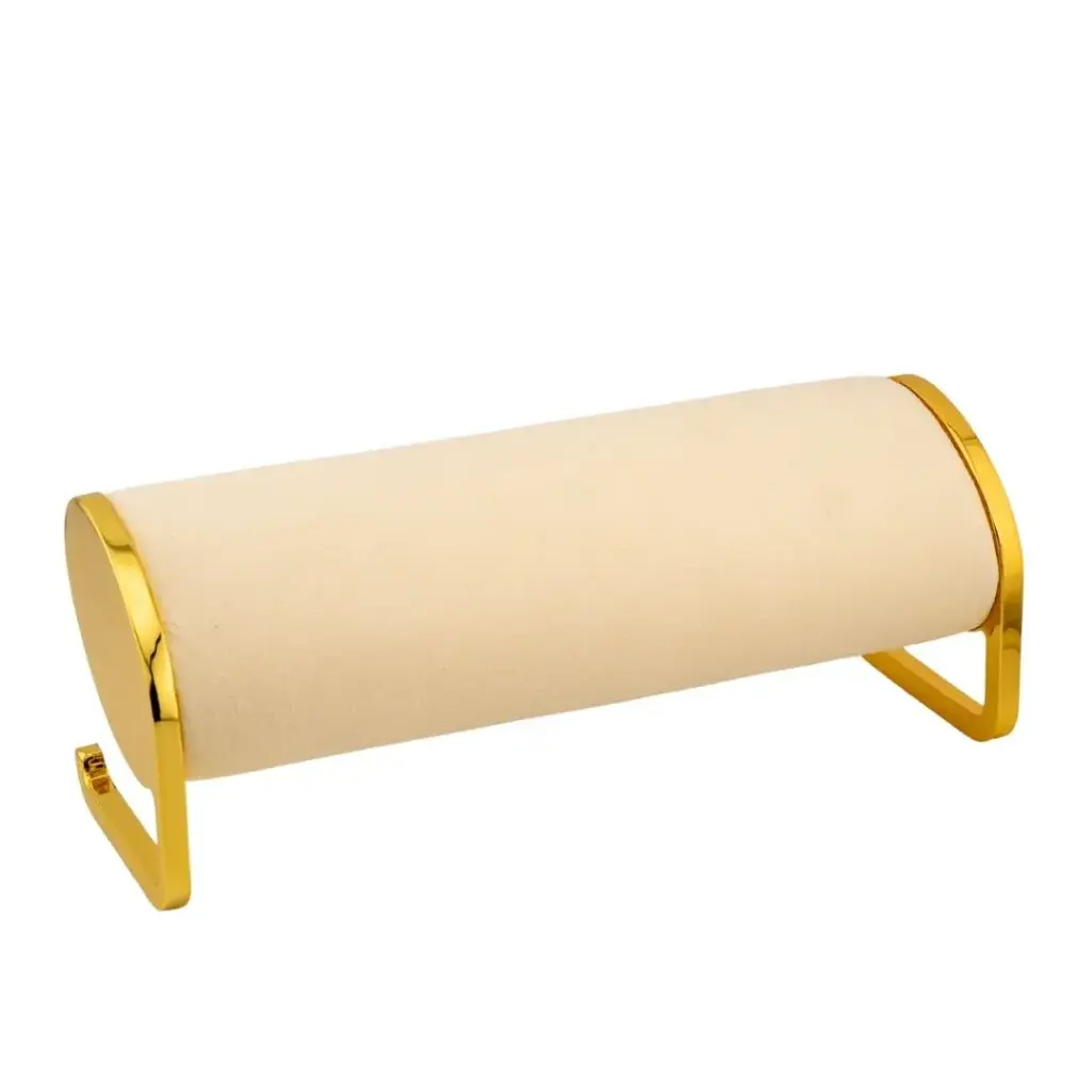 Exclusivo exhibidor para pulseras con bordes dorados 