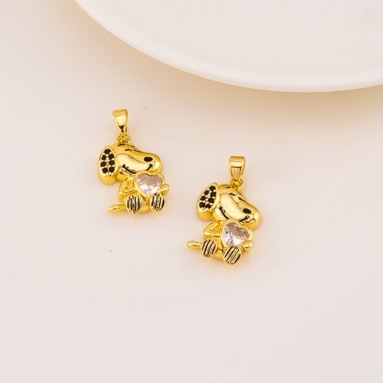 Dije de Snoopy en micropave