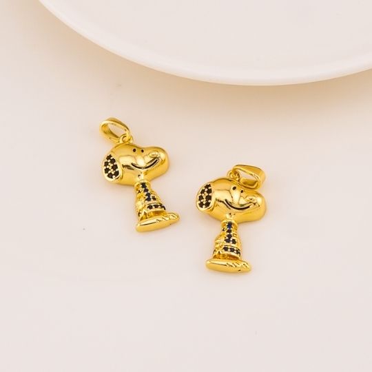 Dije de Snoopy en micropave