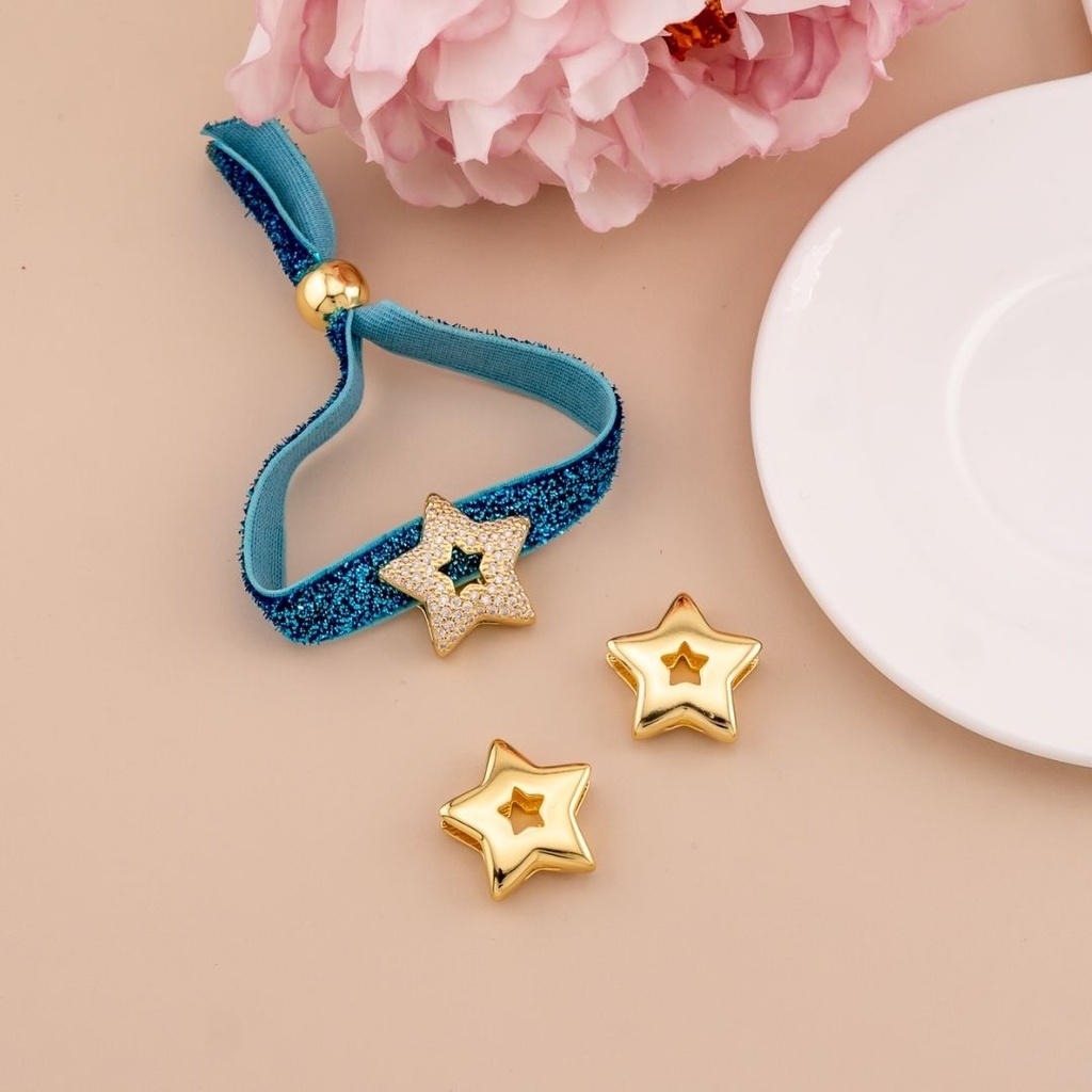 Separador de estrella chunky baño 18k 