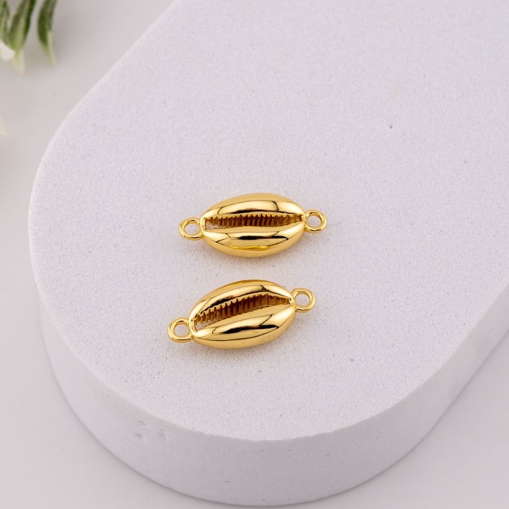 Enlace de caracol baño 18k