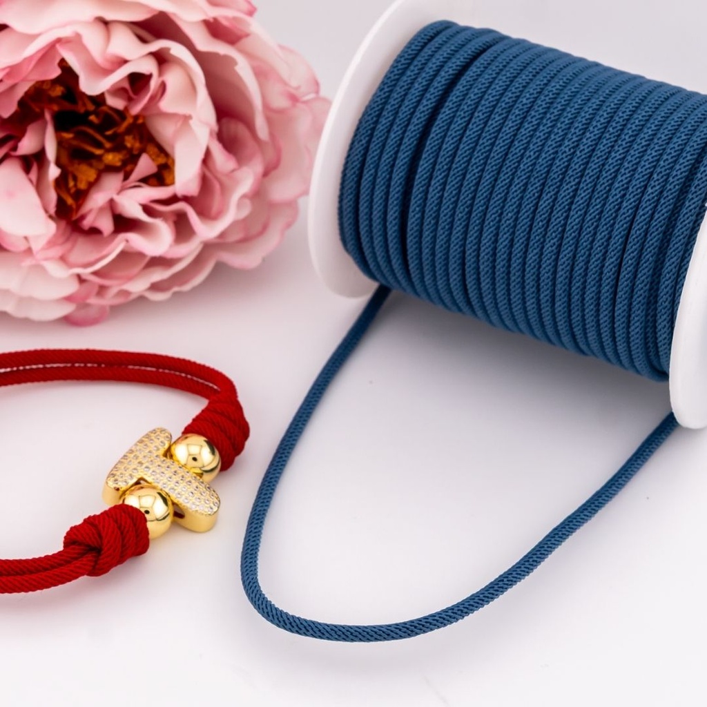 Hilo PARACORD por yarda 3mm color azul