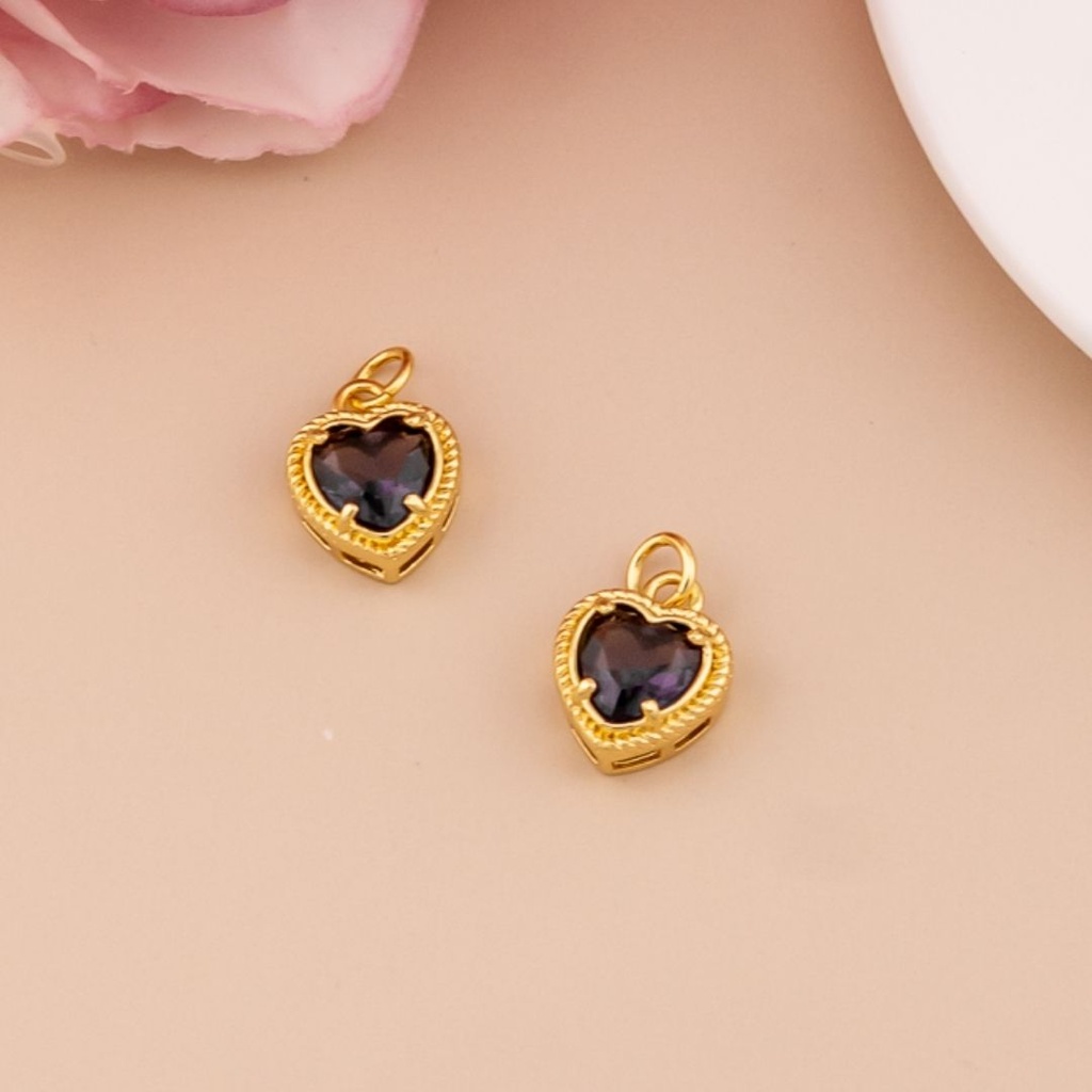 Dije de corazon baño 18k 