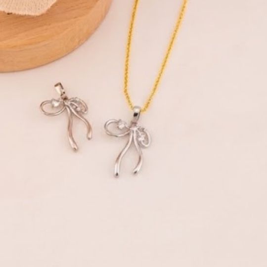 Dije coquette en micropave plat