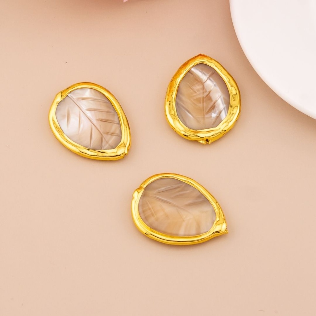 Separador de hoja engastado en Goldfilled