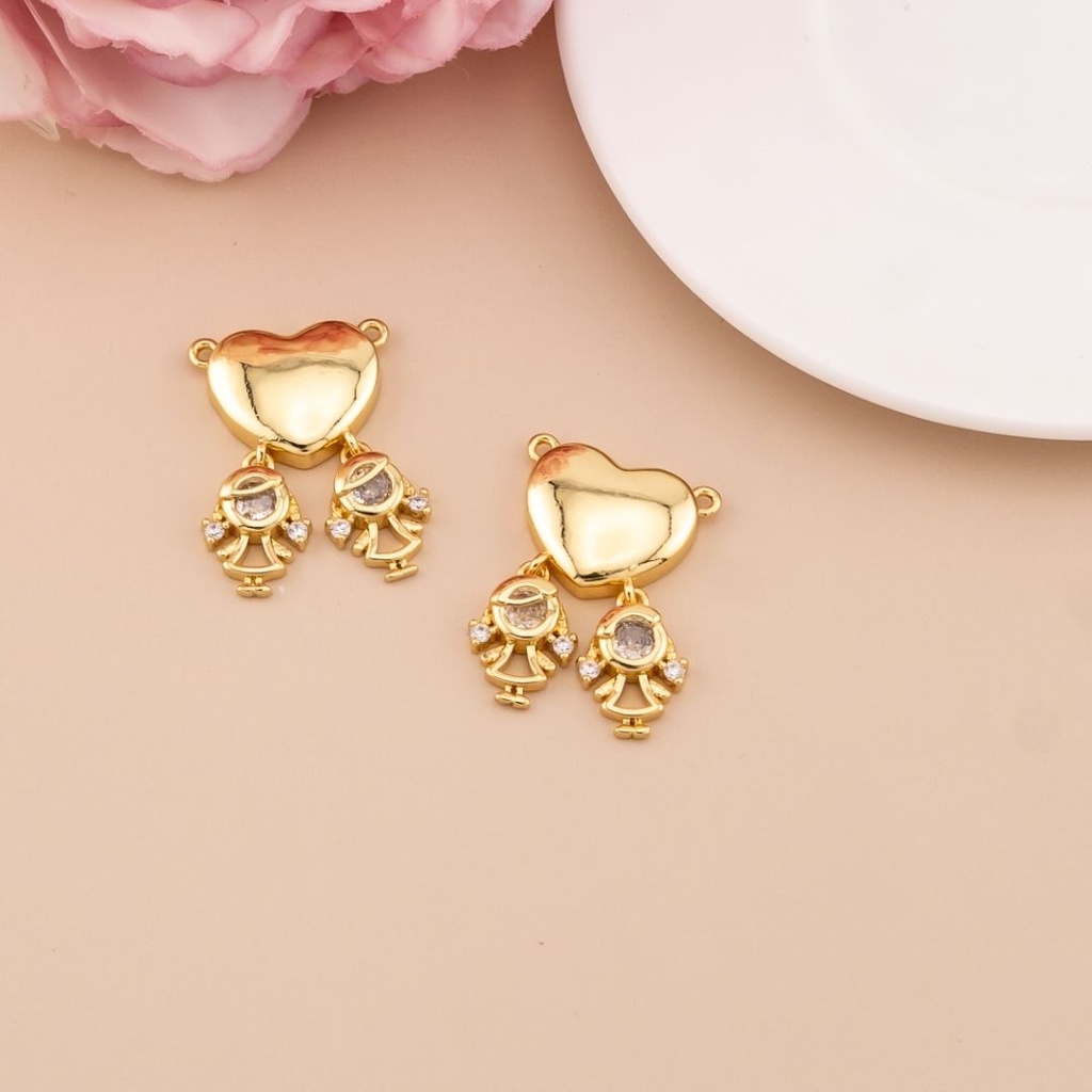 Dije de niñas baño 18k