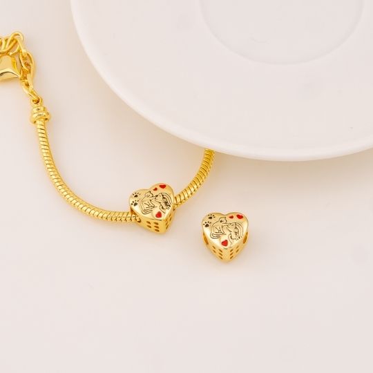 Charm Cat mom baño 18k