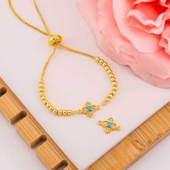 Enlace de trebol en micropave