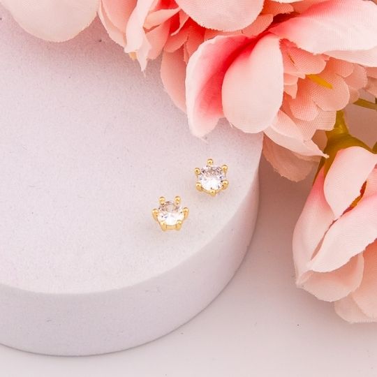 Piercing redondo baño 18k