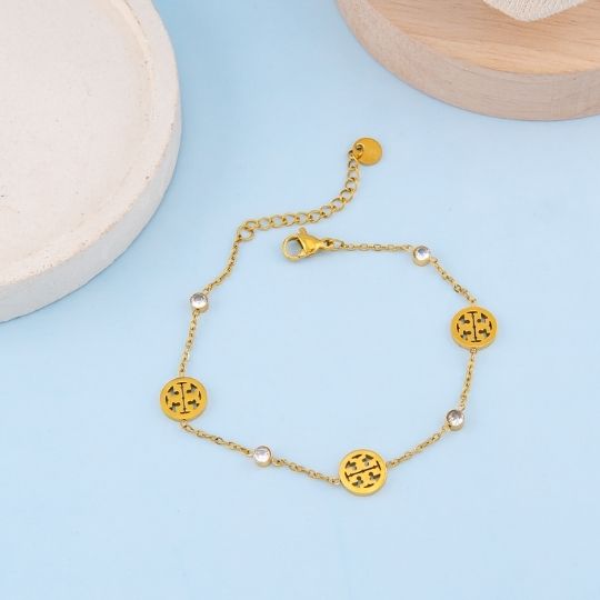 Pulsera de marca en acero inoxidable