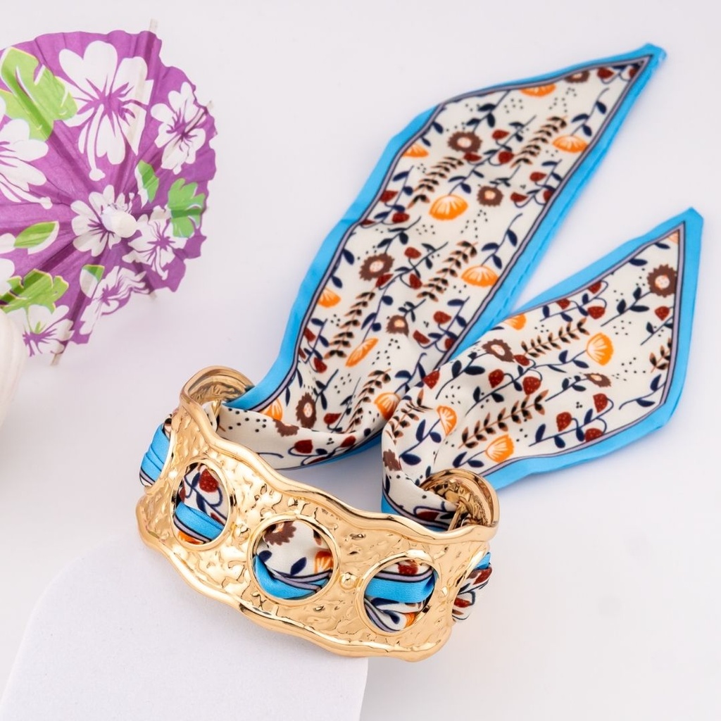 Brazalete decorado acero inoxidable