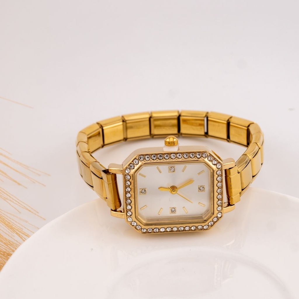 Reloj vintage estilo brazalete acero inoxidable