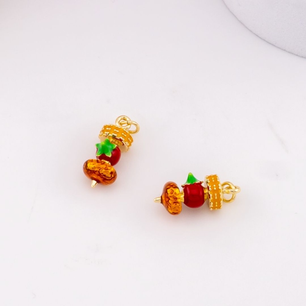 Dije de pincho esmaltado baño 18k