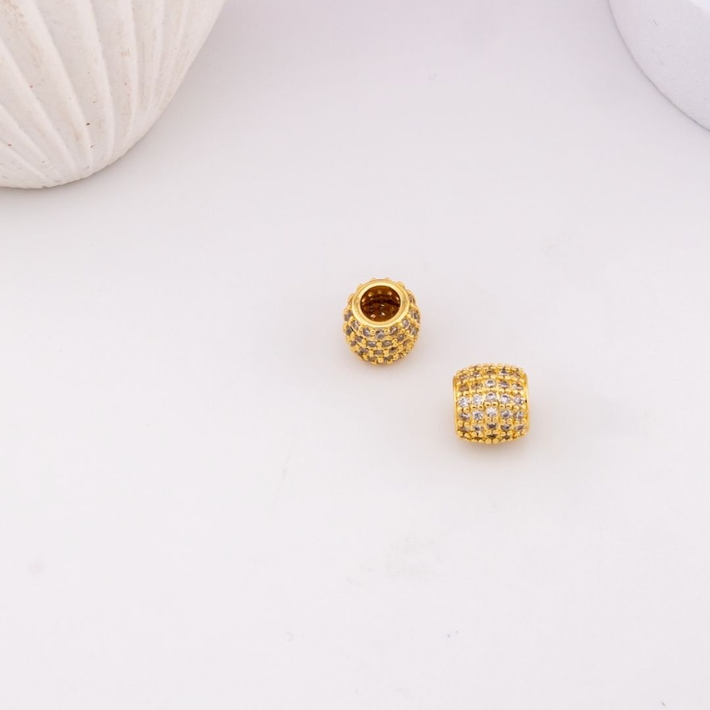 Separador con zirconias baño 18k