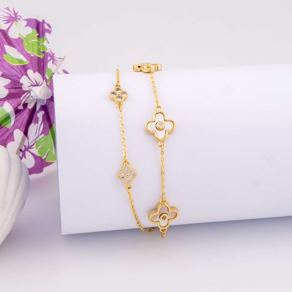 PULSERA VAN CLEEF DORADO