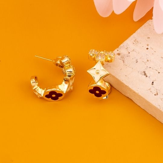 Argollas de marca baño 18k